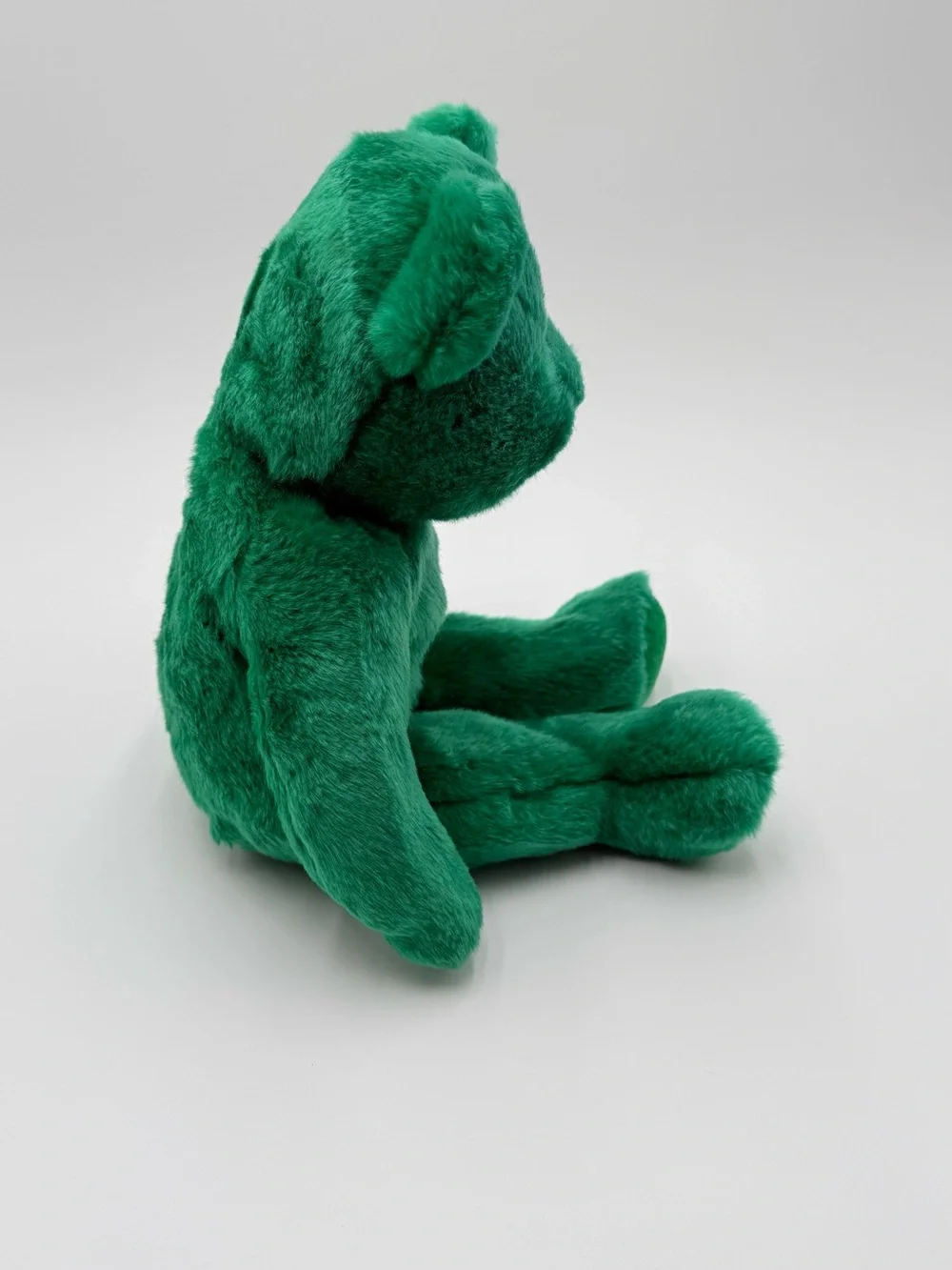 Vintage 1998 TY Beanie Buddy Erin Green Bear Plush Shamrock St Patrick’s Day